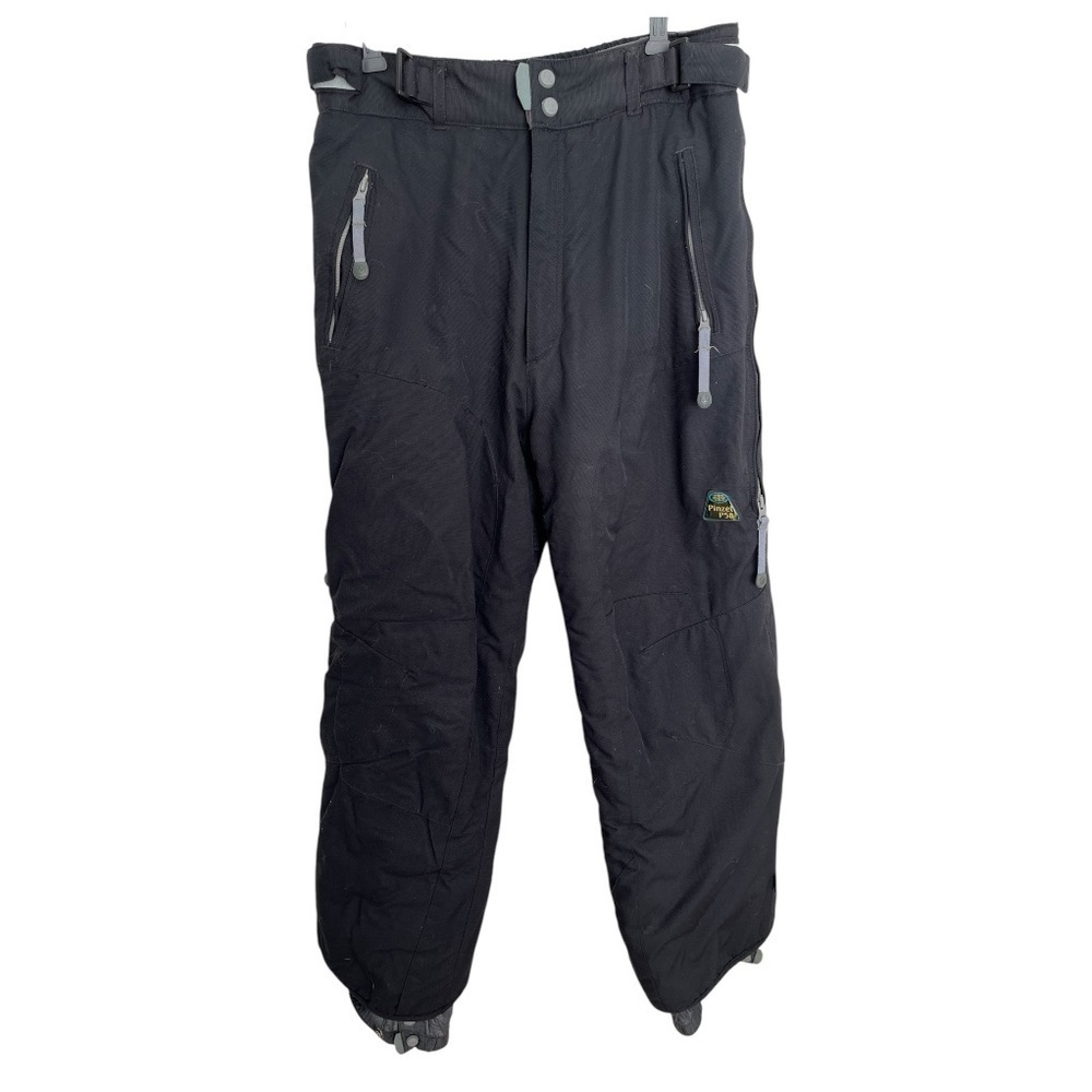 Pinzel P58 Men’s Black Ski Snow Pants Insulated Adjustable Waist S